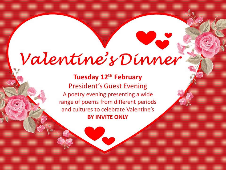 canterbury valentines day dinner